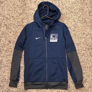 Mens Nike Penn State zip up sweatshirt - small